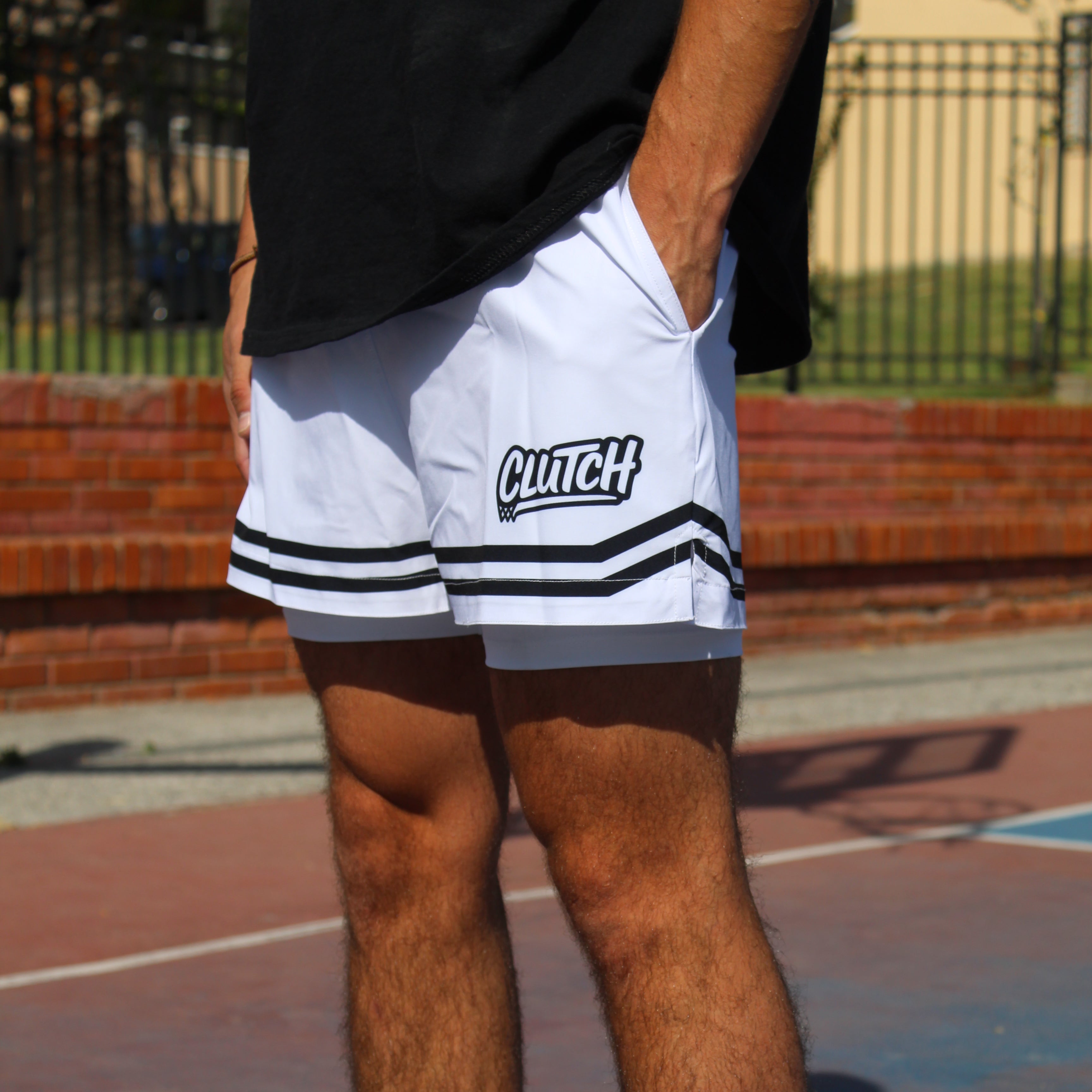 SHORT CON CALZAS BLANCO