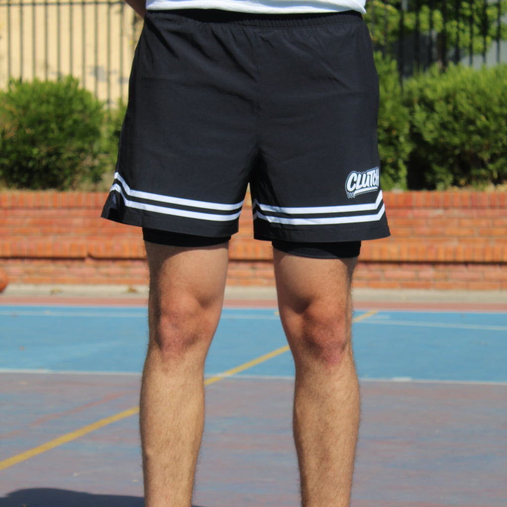 SHORT CON CALZAS NEGRO